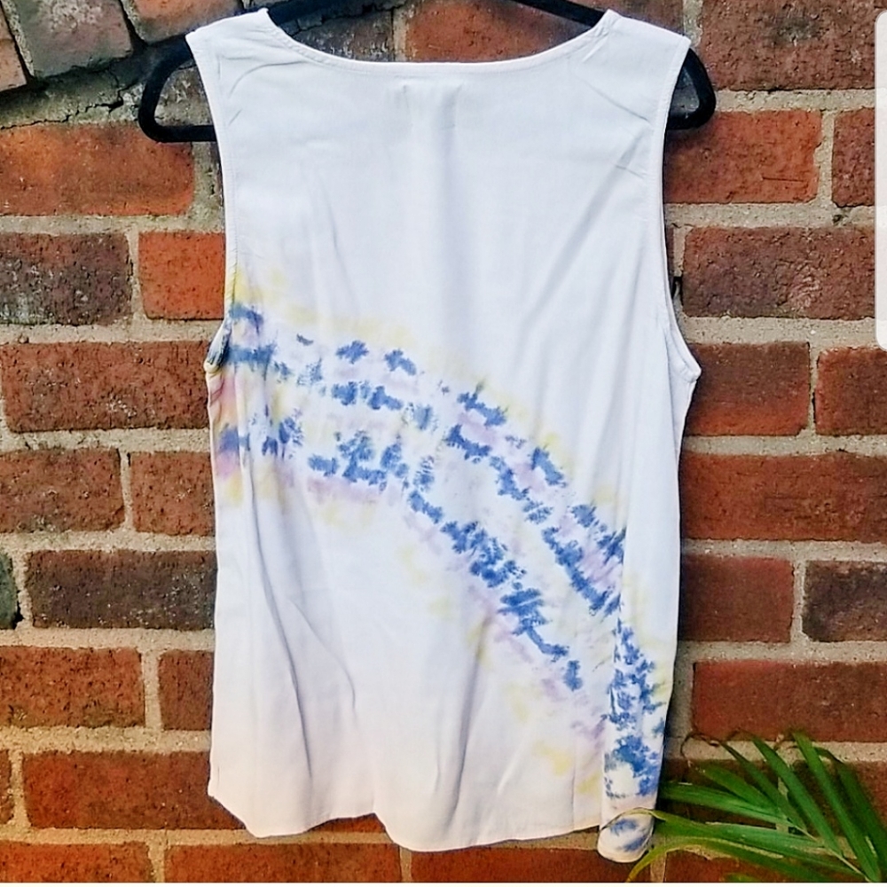 NWT Anthropologie Tina Jo Tie Dye Tank Sz M - Picture 2 of 6